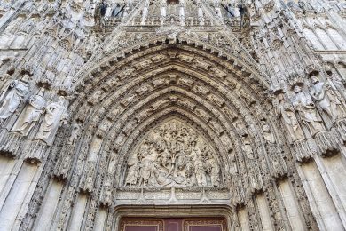 Rouen Cathedrale Entree