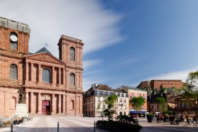 CathÈdrale Saint Christophe De Belfort + Ch‚teau De Belfort