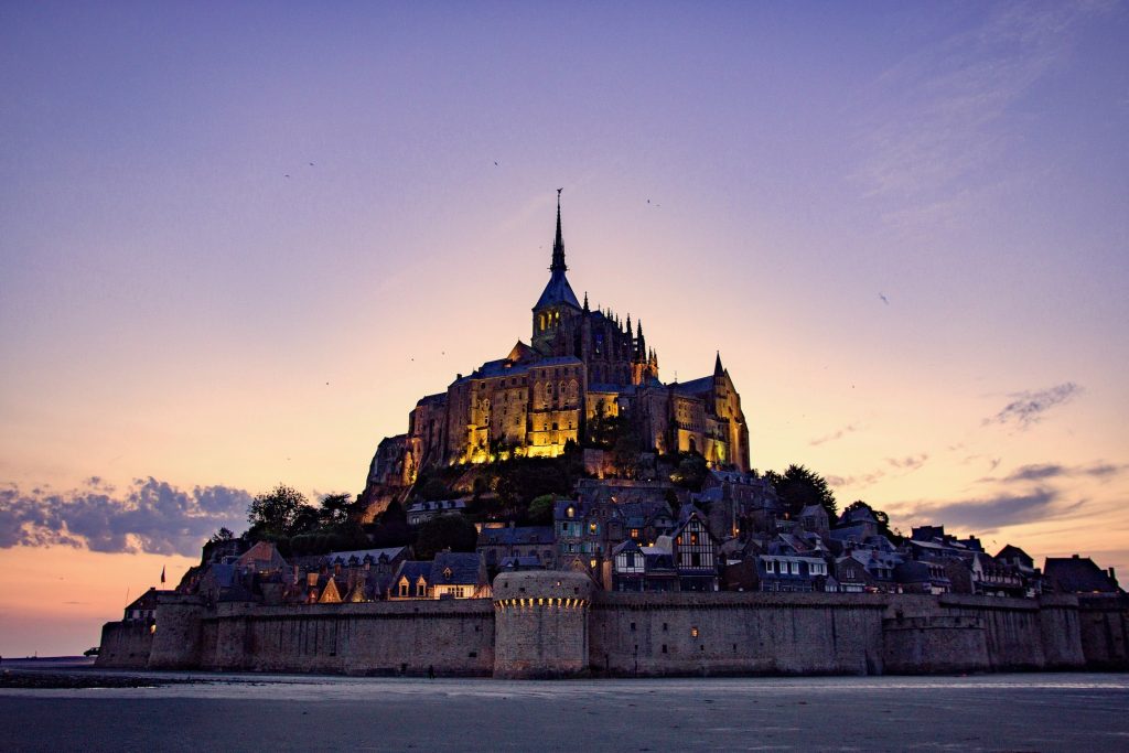 Mont Saint Michel Nuit