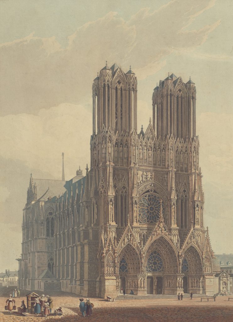Cathedrale De Reims Dessin